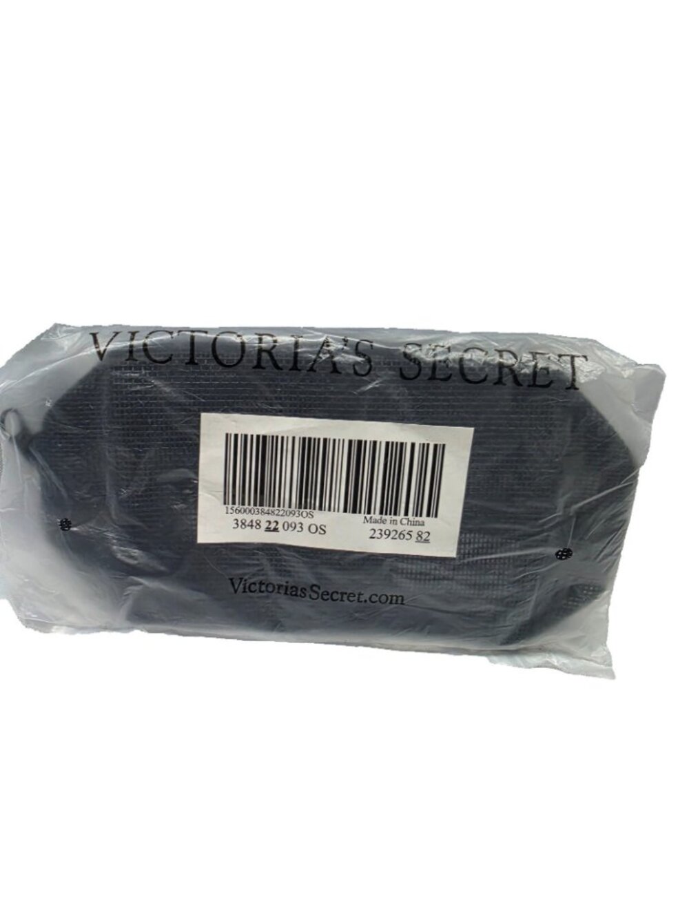 Rare PINK Victoria's Secret Black Mesh Cosmetic Bag NIP Travel Makeup Case - Picture 5 of 8